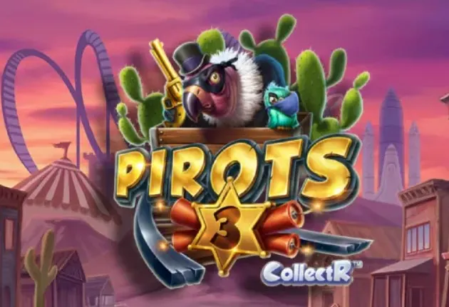Pirots 3 Slot logo.