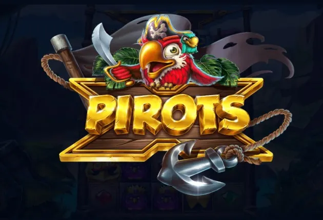 Pirots X Slot Logo.