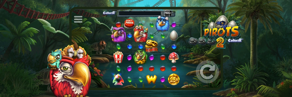 Pirots 2 Slot Gameplay.