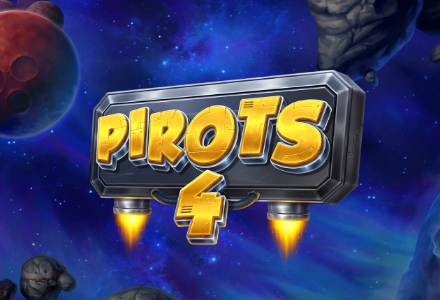 Pirots 4 Logo Slot.