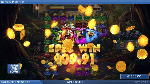 Pirots 2 Epic Win-modus.