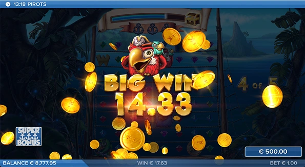 Pirots Big Win Afbeelding.