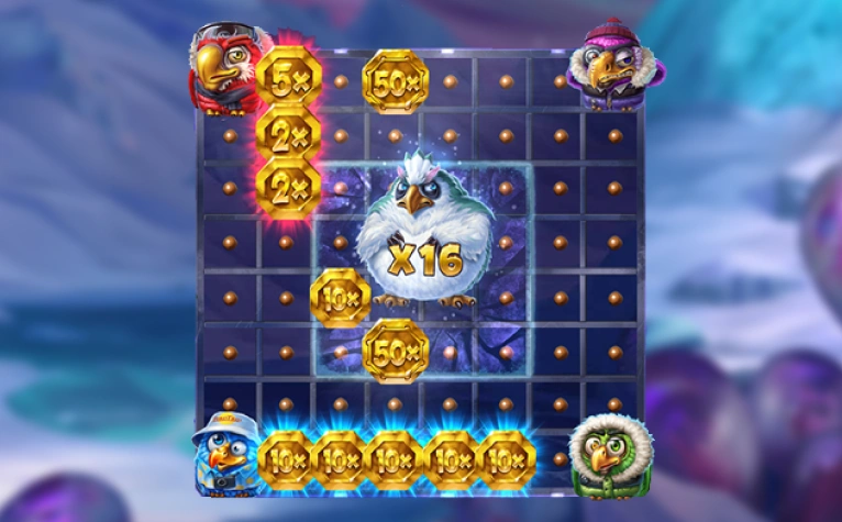 Pirots 4 Frozen Fury Coin Game.