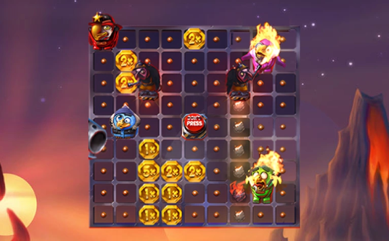 Pirots 4 Inferno Coin Game.